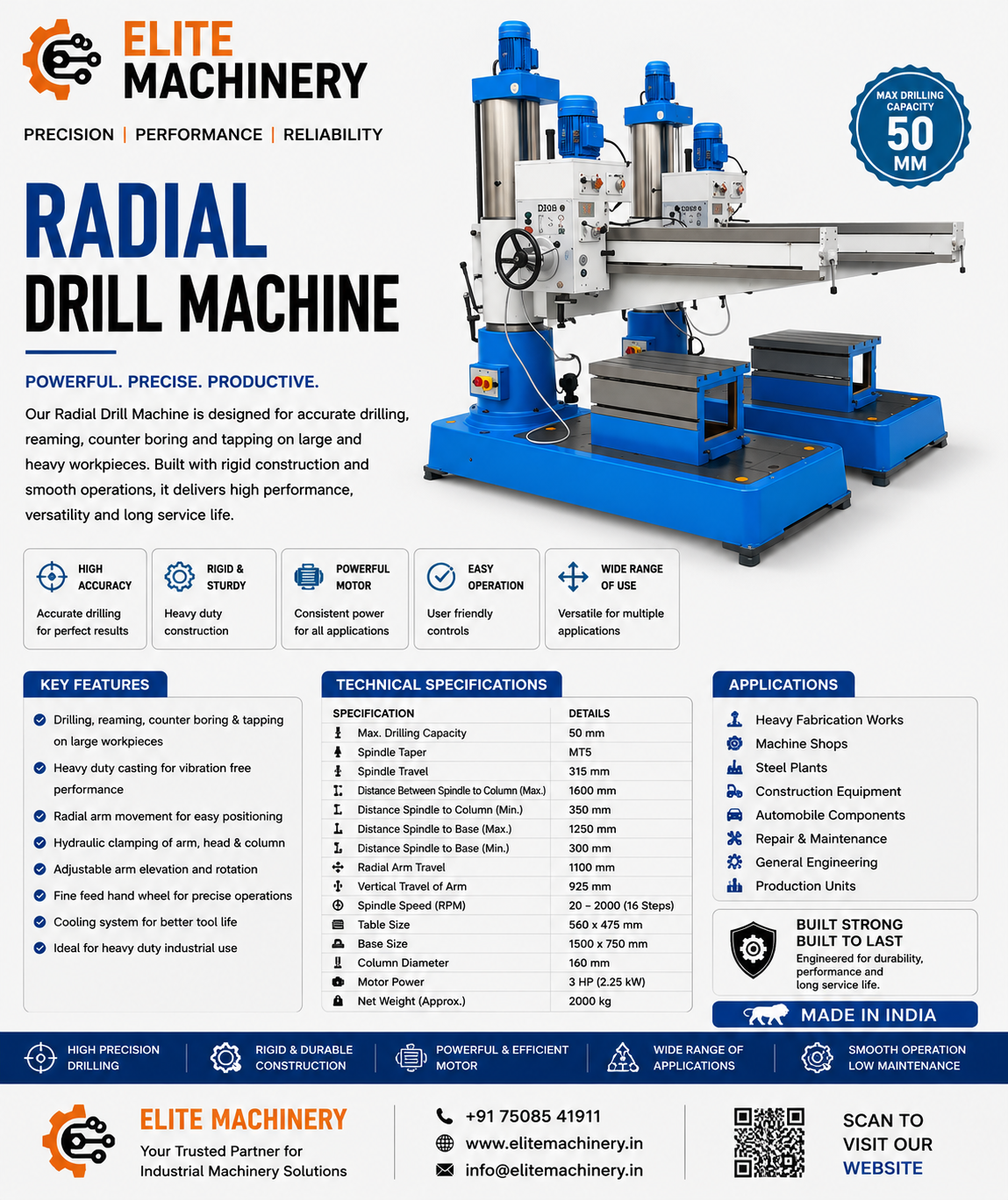 Radial Drill Machine - Image 2