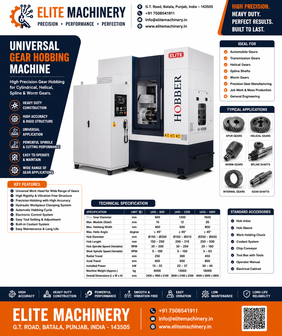 Universal Gear hobbing Machine - Image 2